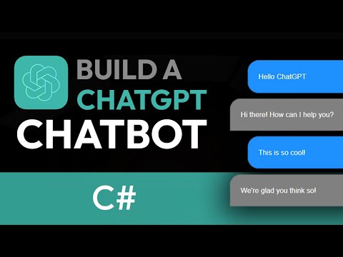 Build your own ChatGPT Chatbot in C#