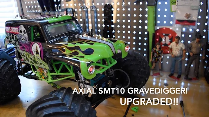 Axial SMT10 Gravedigger Fully Upgraded!