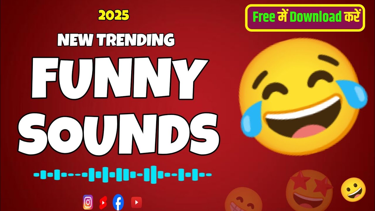 Funny Sound Effects NO Copyright | Viral Funny Sound Effects For Video Editing 2025