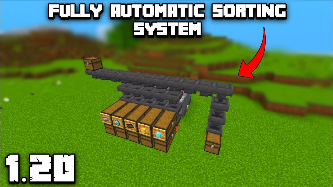 Minecraft: How To Build an Fully Automatic Sorting System