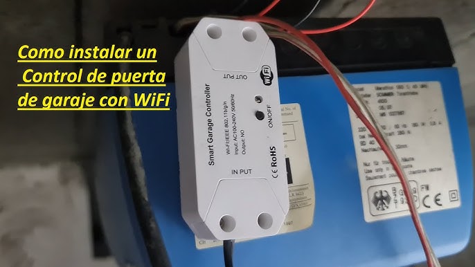 Abrepuertas de Garaje WiFi Funciona con Alexa/Google Home Mando a Distancia  Tu Puerta del Garaje Desde Cualquier Lugar, Compatible con la mayoría de :  : Bricolaje y herramientas