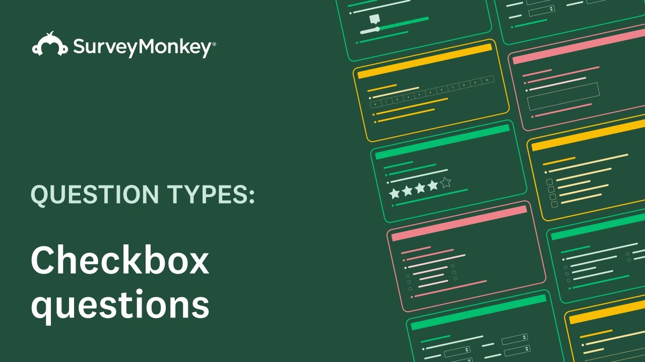 How To Create A Checkboxes Question With Surveymonkey