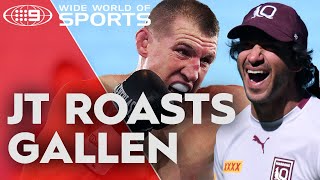 JT sledges 'cockroach Gallen | Wide World of Sports