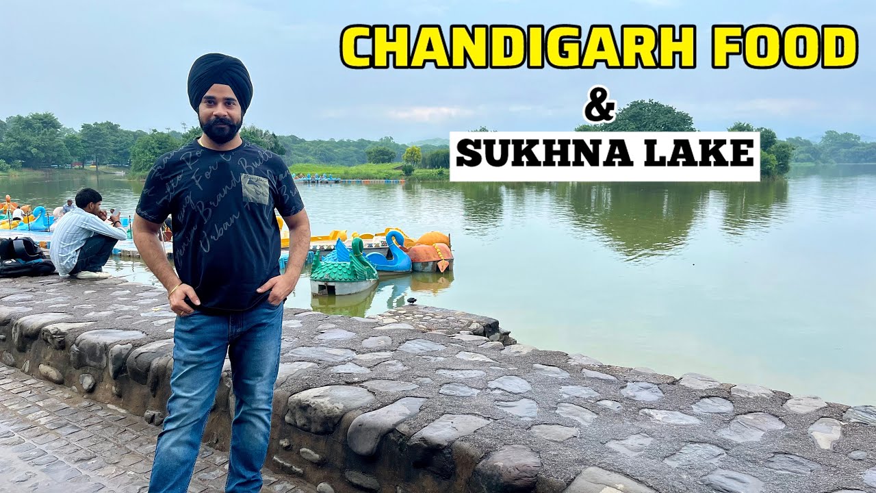 Exploring Chandigarh’s Most Famous Food Spots 🍴 | Food Vlog + Sukhna Lake