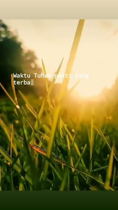 Waktu Tuhan #semesta #alam #storywarohanikristen