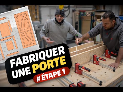 Fabrication d'une porte intérieur épisode #1