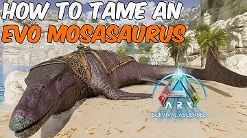 How To Tame an EVO Mosasaurus in ARK Survival Ascended + Full Ability Guide