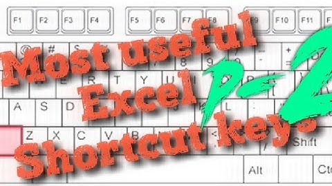 Most Useful Excel Shortcuts keys - Part 2 | Excel Shortcuts | Hindi by THE TECHNICAL GURUJI