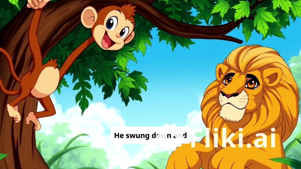 leo and momo in the jungle