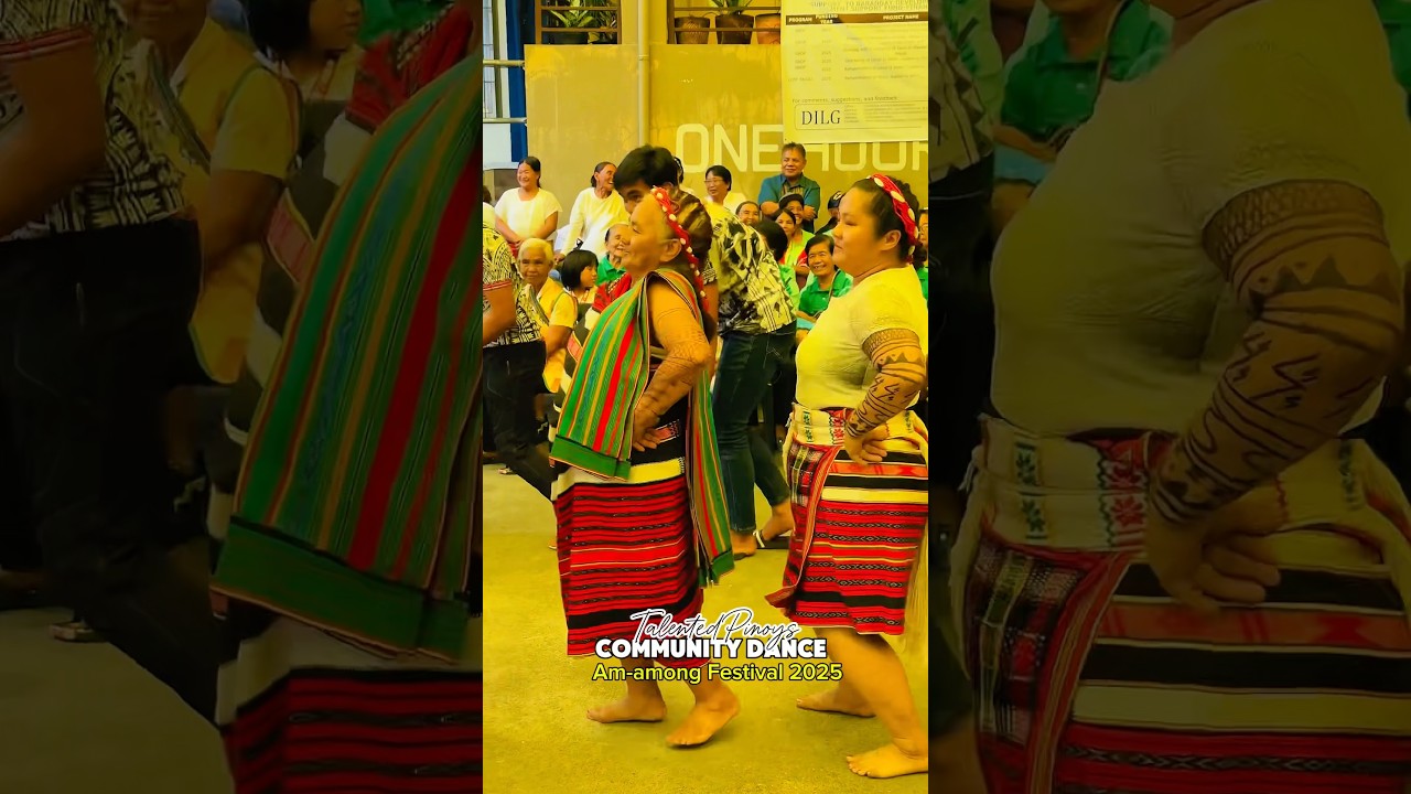 Community Dance during the Am-among Festival 2025 of Bontoc, Mountain Province! 