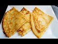 EASY CREPES RECIPE | MEILLEUR RECETTE DE CREPES FACILE