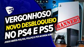 VERGONHOSO! Novo DESBLOQUEIO Do PS5 finalmente RODOU TODOS Os JOGOS De PS3,PS2 e PS1! ACORDA, SONY!