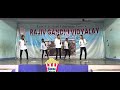 A beautiful performance by our IXth STD students