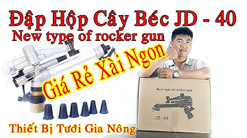 Mở Hộp Béc Tưới Cà Phê Jd40 Duplex Thiết Bị Tưới Gia Nông