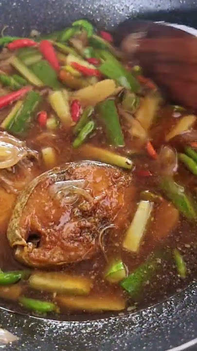 ikan tongkol masak asam #shorts #hamizahkitchen #resepi #ikan #ikantongkol
