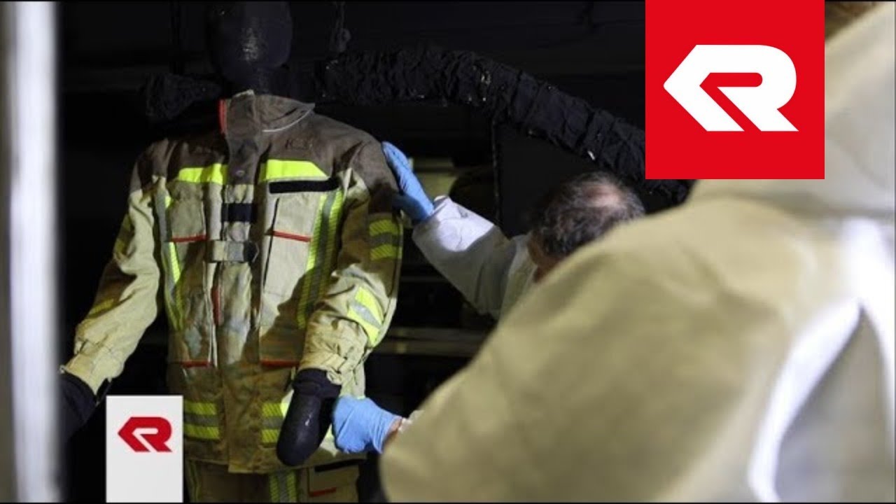 FIRE FLEX protective suit - Thermo-Man test