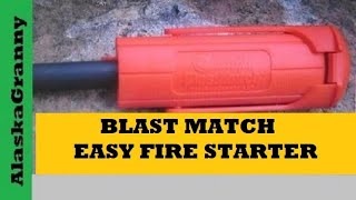 Blast Match Fire Starter For Campfires Emergency Survival Fire Starting