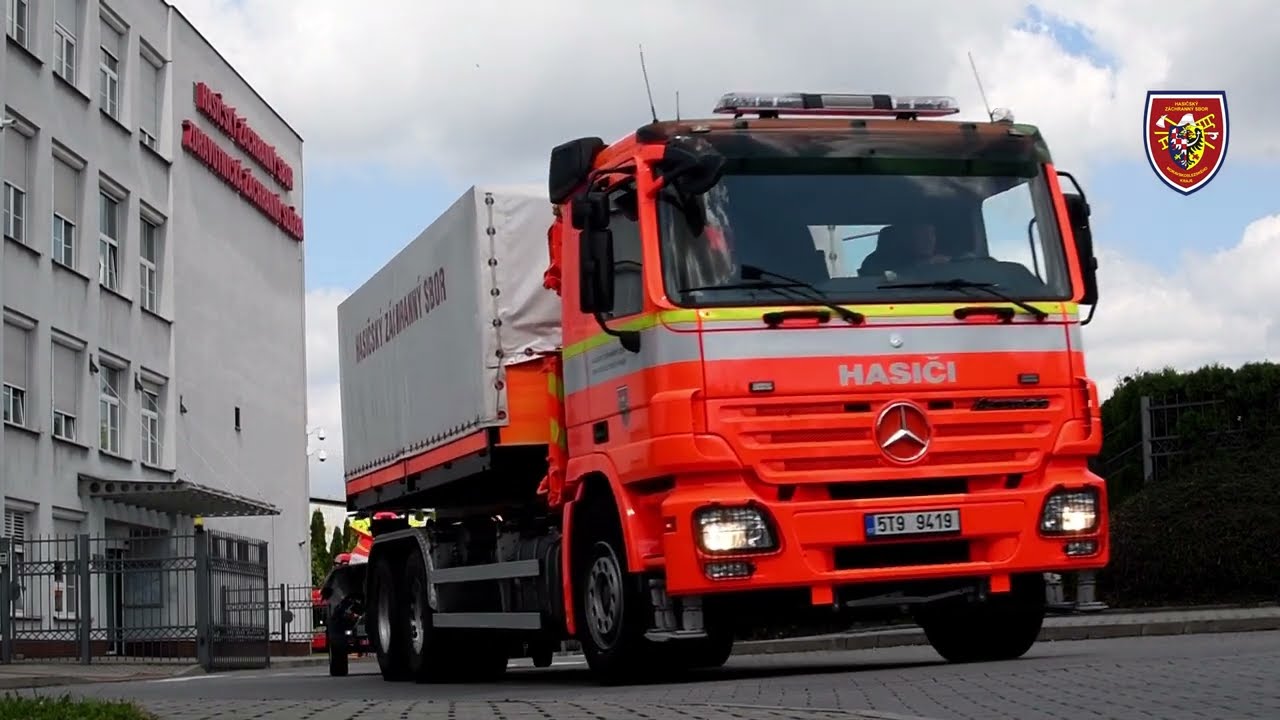 Tým WASAR (water search and rescue) z HZS MSK odjíždí na cvičení do Polska, 4.9.2023