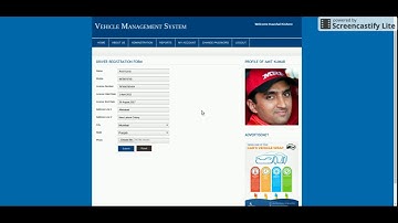 PHP And MySQL Project On Vehicle Management System