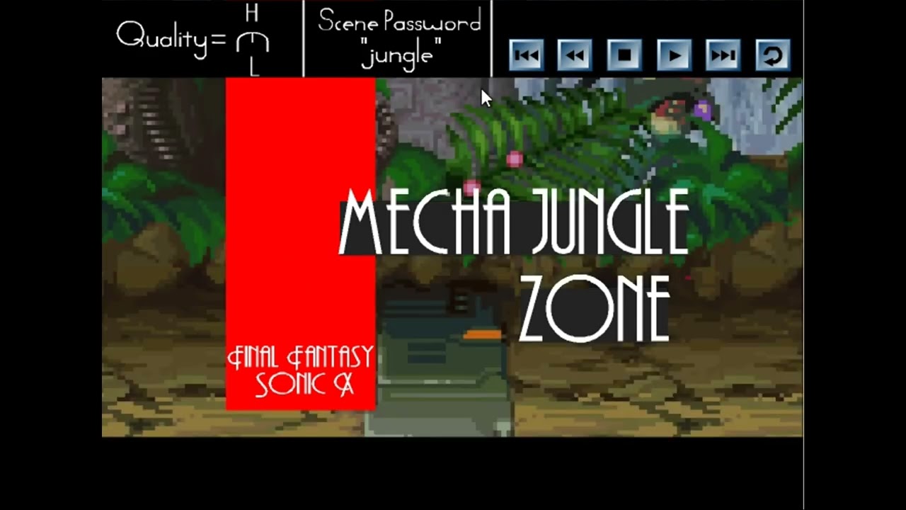 Final Fantasy Sonic X6 2 cutscene | Русская Озвучка |