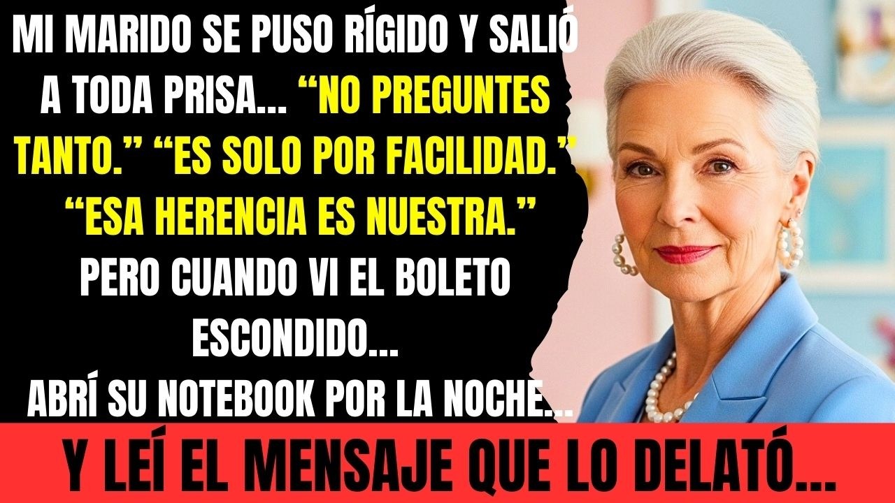 Mi marido se puso extraño cuando mencioné una herencia… esa noche descubrí el motivo