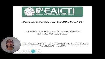 Computação Paralela com OpenMP e OpenACC - Leonardo Vanzin
