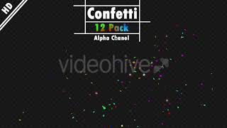 Confetti | Motion Graphics - Envato elements