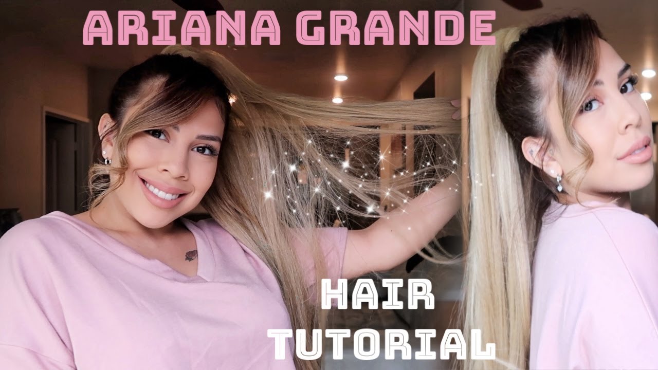 HOW TO: ARIANA GRANDE PONYTAIL | INSERT NAME HERE (INH HAIR) REVIEW