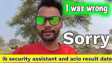 Ib security assistant result date important update 🔥 I ib security assistant  I was extremely wrong