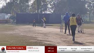 Live Cricket Match | Cricfit MUM vs Indus Velly Cricket Academy | 29-Jan-22 12:08 PM 20 overs | U 16 screenshot 4