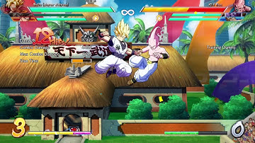 DBFZ Goku super loop w/ Tien assist