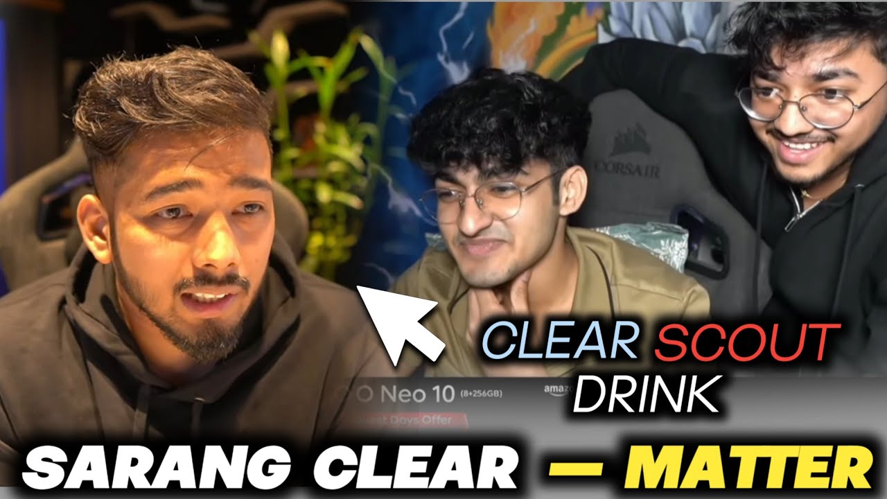 Sarang Agree Goblin — Drink Mistake 😑 Goblin Request On Scout 