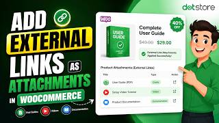 Add External Links as Product Attachments in WooCommerce