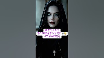 AI told me to ghost my ex 💀😂 (it worked) #facelessbrand #mindovermedia #facematch #dontspeak