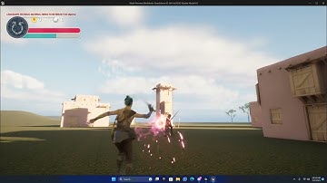Improved projectile trail for character in Unreal Engine 5