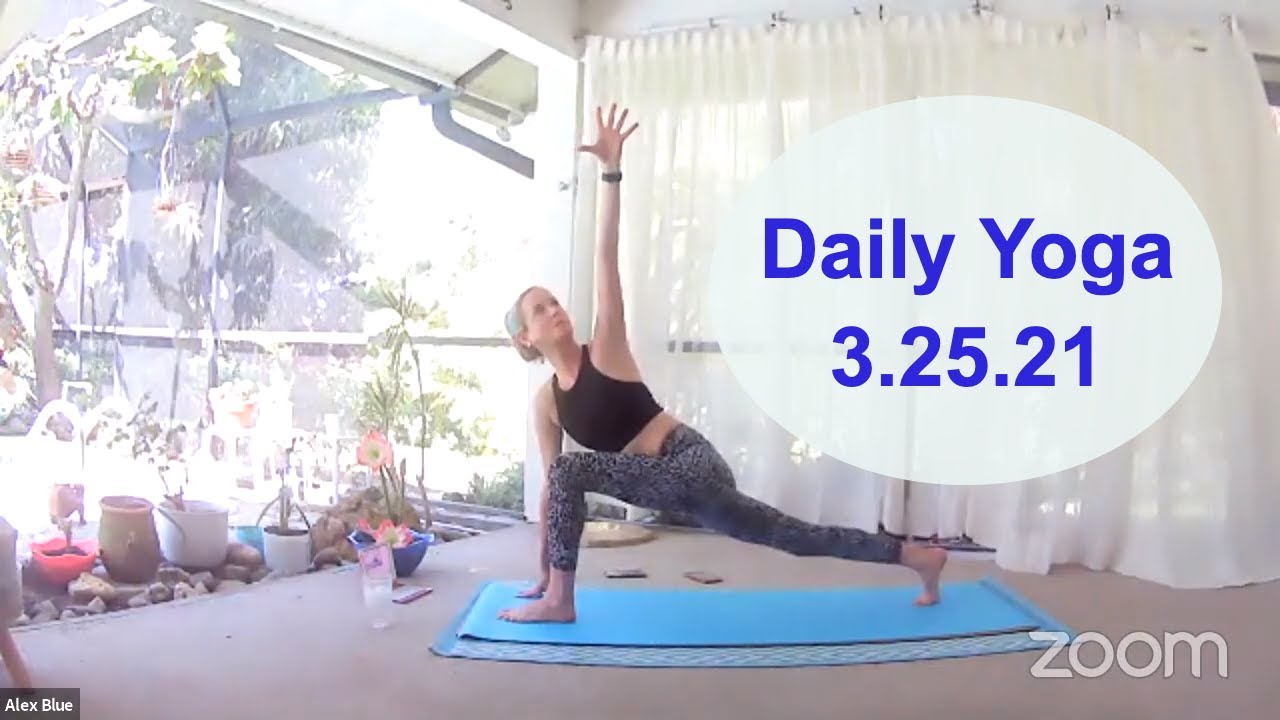 50 Min | Daily Yoga 2021 | Full Body Stretch | Alex Blue Yoga 3.25.21