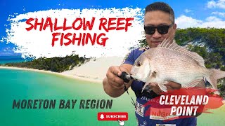 Fishing Shallow Reef Moreton Bay Cleveland Point Peel Island/ Coochiemudlo @Tight_Line_Adventurez