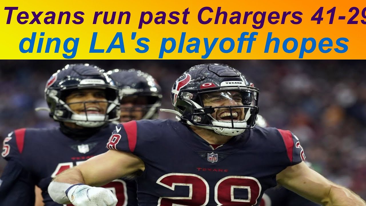 Houston 41, L.A. Chargers 29