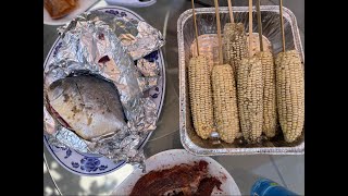 Grilling time #food #steak #cornonthecob