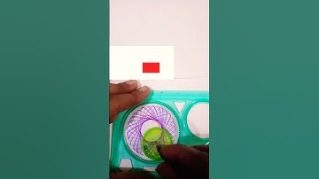 circle wheel edge satisfying asmr spirograph😱#asmr #viralshorts #shorts