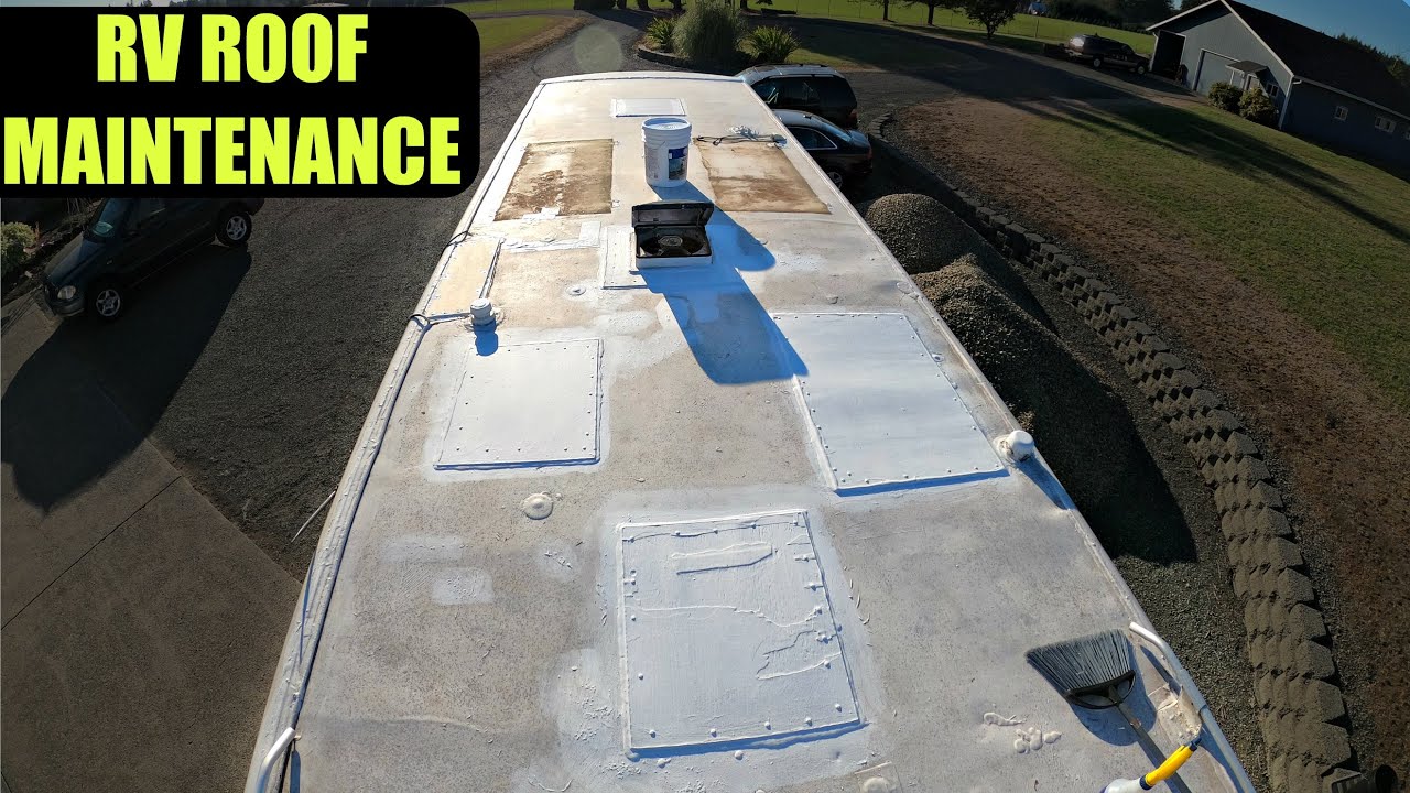 RV Wall And Roof Repair / Maintenance YouTube