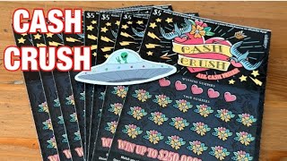 Cash Crush Tickets‼️California Lottery Scratchers🤞🍀🍀🍀