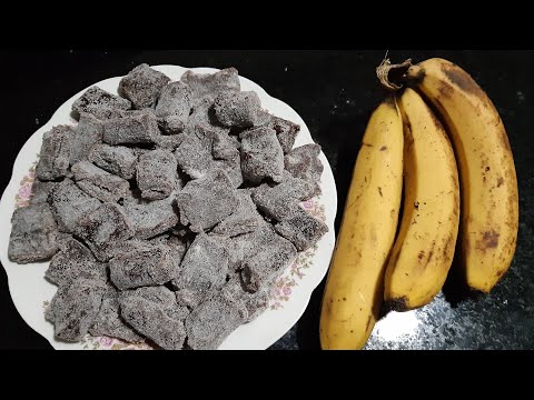 COMO FAZER BALA DE BANANA CASEIRA UMA DELÍCIA
