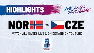 Highlights | Norway vs. Czechia | 2023 #IIHFWorlds