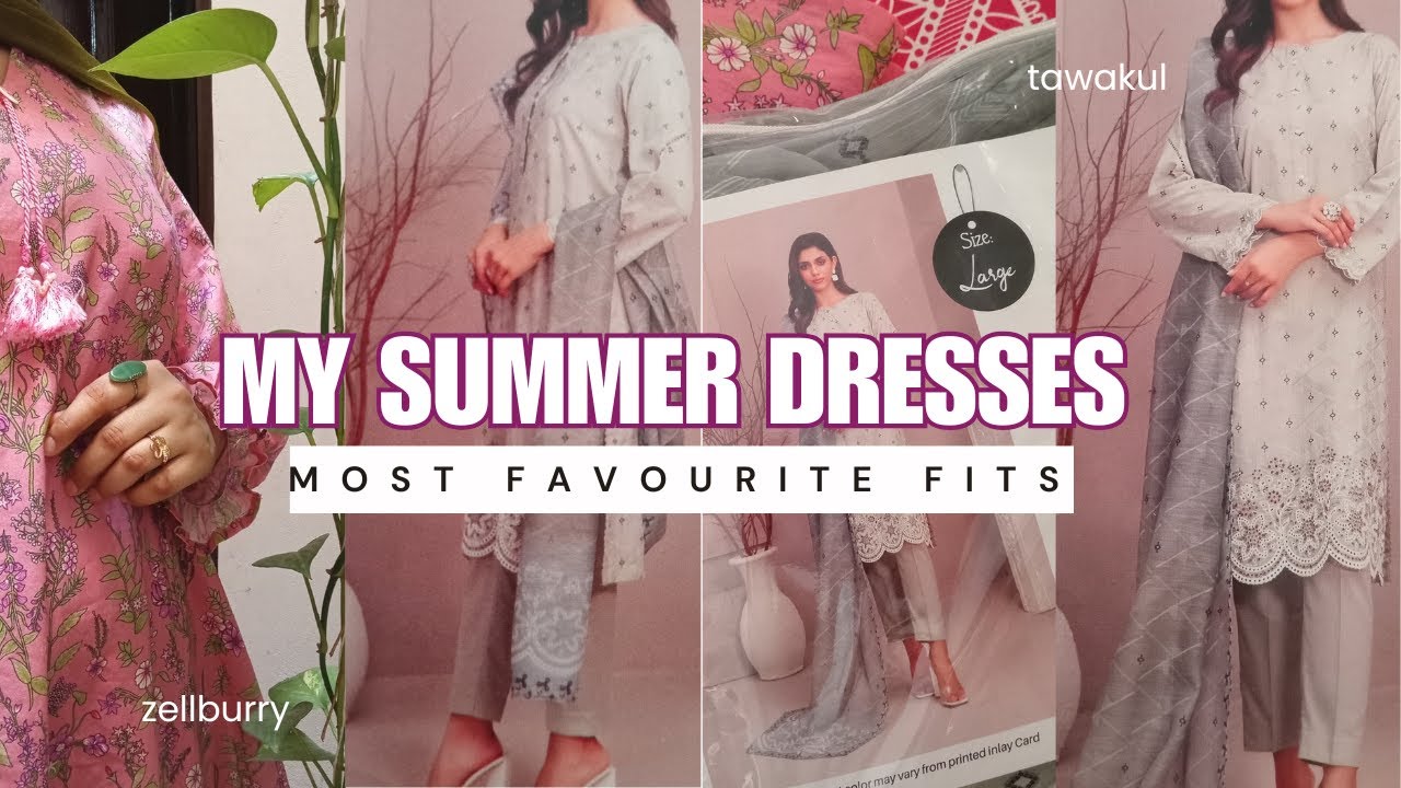 My Most Favourite Dresses from Zellbury & Tawakkul 🌸