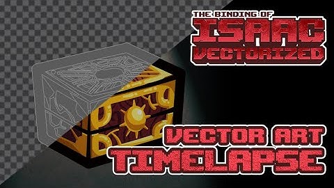 The Binding of Isaac: Vectorized - Box of Friends Timelapse