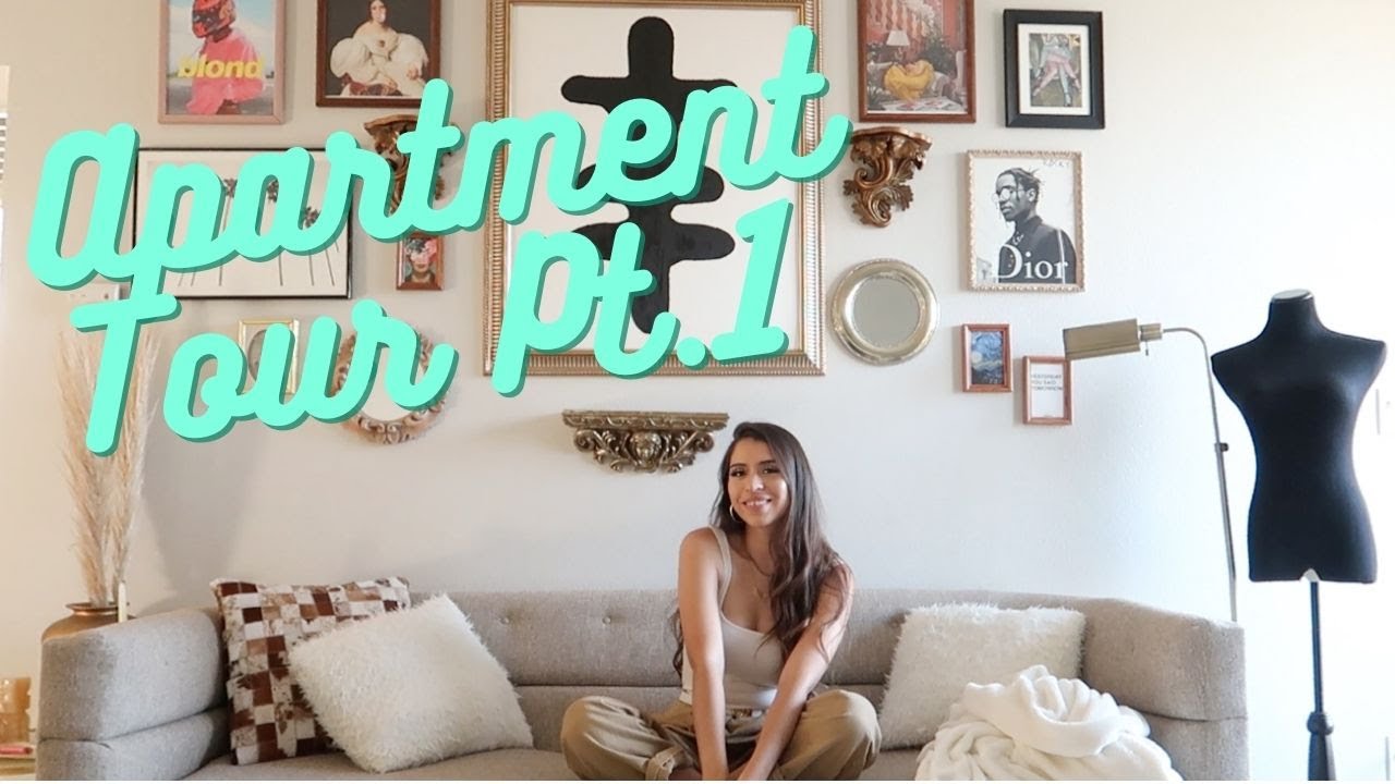 Los Angeles Apartment Tour PT1. Eclectic Vintage/Modern Mid Century