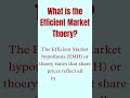 Understanding the Efficient Market Hypothesis (EMH) 📈 | Simple Explanation for Beginners