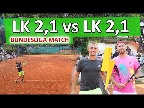 Tennis LK Match LK2 vs LK 2 / Showkampf Bundesliga H30 | Kares vs Amend 22.07.21 | Highlights