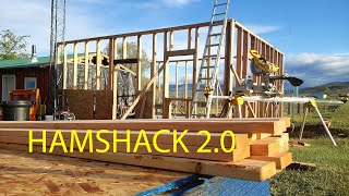 Time for a new ham shack. HAMSHACK 2.0. Building from the ground up.